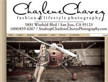 Tablet Screenshot of charlenechavezblog.com